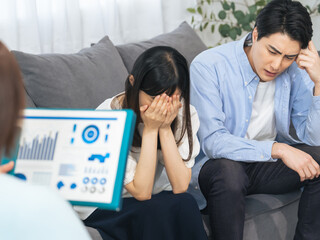 Aufkleber - カウンセリング、カウンセラー、悩み、相談、夫婦、カップル、不妊治療、セラピスト、セラピー、アドバイザー、メンタルヘルス、妊活、落ち込む、泣く、困る、トラブル、問題、メンタリスト、絶望、治療、診察、検査、がっかり、悩む、つらい、クリニック、病院、面談、面接、診断、診療、医療、心療内科、精神科、産婦人科、家族、ネガティブ、公認心理士、臨床心理士、心理、支援、サポート、ヘルスケア、メンタルトレーニング、
