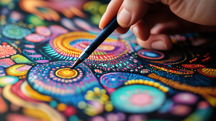 Poster - Creativity icons imagination vector illustration abstract colorful flat creative process design development elements.