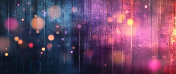 Poster - Colorful abstract background with glowing lights and vibrant hues creating a dynamic visual experience