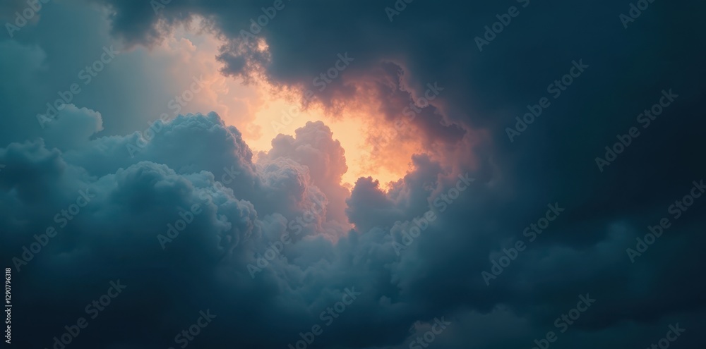 Heavy, grainy cloudscape, ominous and brooding , cloud texture, grainy ...