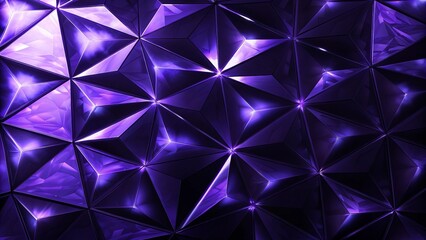 Poster - abstract background purple color with geometric 3d texture and light leaks. abstract background cons