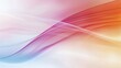 © Chamarn - Colorful abstract background with white and orange wave for business technology use