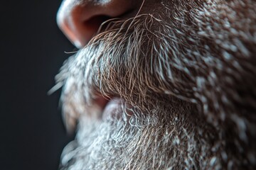 Aufkleber - Portrait of a bearded man