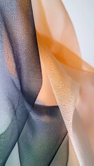 Poster - Abstract Textured Fabric with Soft Gradients, Gentle Waves, and a Sophisticated Appearance