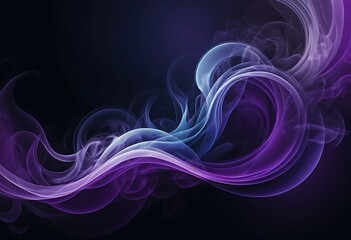 Poster - Abstract smoke swirls create artistic backgrounds with elegant colors and shapes