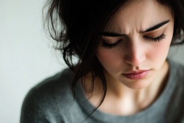 Poster - Close-up shot of a woman holding a cell phone, ready to make a call