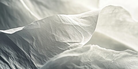 Poster - A close-up view of a bed with crisp white sheets, perfect for hospitality and bedroom settings