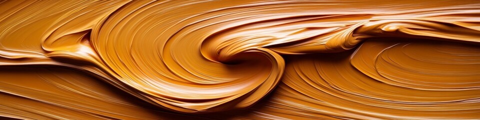 Wall Mural - liquid gold swirls rich, textured background in bold, golden hues for design projects