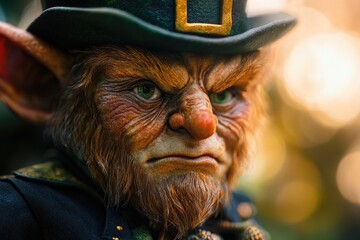 Aufkleber - Close-up of a statue depicting a person wearing a hat, suitable for use in historical or cultural contexts