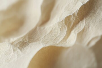 Poster - A detailed shot of a blank page with a subtle texture