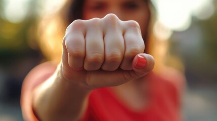 Poster - A person points their finger directly at the camera in this close-up shot