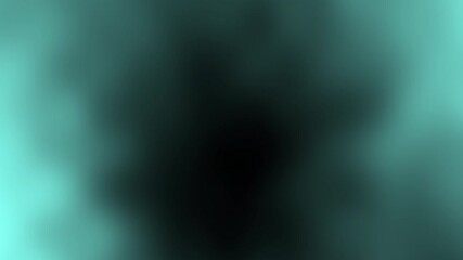 Poster - Abstract Turquoise Design with Blurred Shapes and Soft Lighting Creating a Tranquil Atmosphere for Background Use
