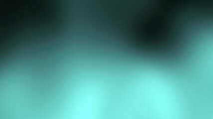 Poster - Abstract soft focus light background in turquoise shades with gradient effects for modern design elements and artistic expressions in various media