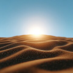 Wall Mural - sand dunes at sunset