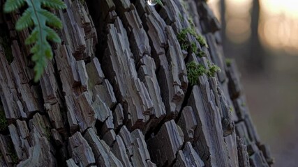 Poster - fence in the woods