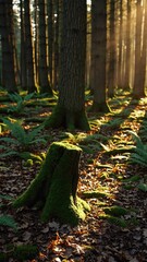 Aufkleber - autumn in the woods