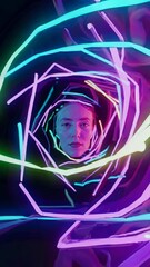 Poster - Emerging Floral Glow