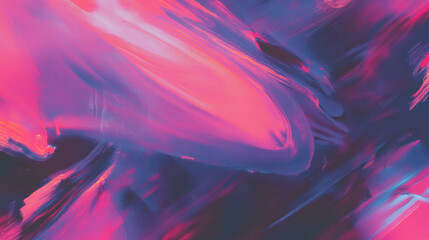 Poster - Vibrant abstract paint strokes design for artistic backgrounds