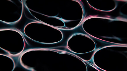 Poster - Abstract biomorphic pattern texture for digital design and creative background