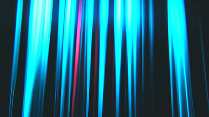 Poster - Abstract blue light background with vibrant textured stripes for creative design