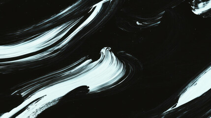 Poster - Abstract brushstroke background with dynamic artistic flow