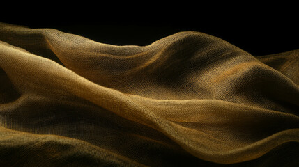 Poster - Textured burlap fabric background for rustic and natural design concepts