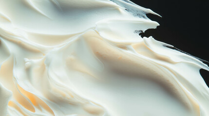Aufkleber - Cream frosting texture background for culinary and design projects
