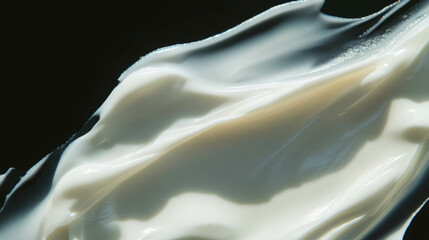 Poster - Metallic surface with reflective cream texture for abstract design concepts