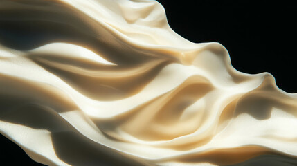 Aufkleber - Elegant cream rippled texture background for design and decoration