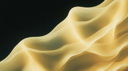 Poster - Elegant cream rippled texture background for design and art projects