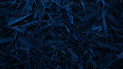 Poster - Dark indigo denim texture background with deep blue hues for design projects