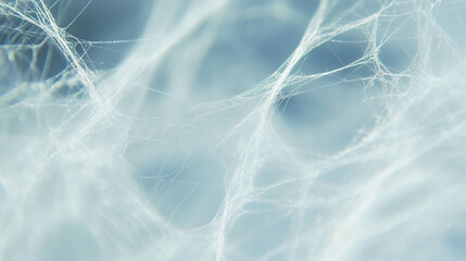 Poster - Delicate spiderweb threads background for nature inspired designs
