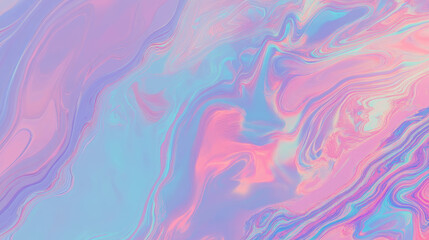 Poster - Abstract digital glitch art with distorted pixel vivid background in pastel colors for creative design