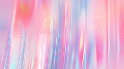 Poster - Vibrant abstract digital glitch art with distorted pixels in pastel shades