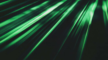 Poster - Abstract background with falling mint green light rays for modern design projects