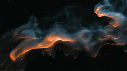 Aufkleber - Fluid marble texture with swirling abstract patterns for artistic backgrounds