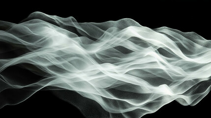 Poster - Abstract foam and dust texture on dark background for creative design