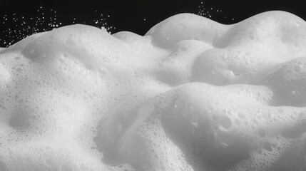 Poster - Bubbly foam texture with reflected light for background and design
