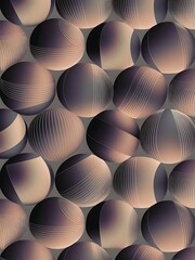 Poster - Trendy gradients of balls shapes great design for any purposes trendy minimal design vector illustration template geometric modern design