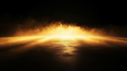 Poster - Golden light background with depth and texture for elegant designs