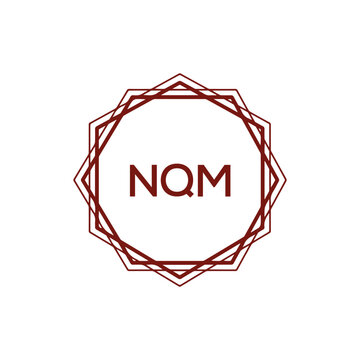 NQM creative minimalist letter logo.