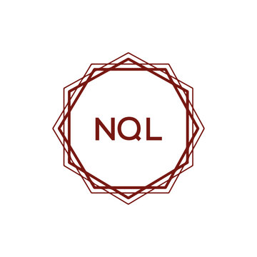 NQL creative minimalist letter logo.
