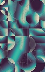 Leinwandbilder - Trendy gradients of balls shapes great design for any purposes trendy minimal design vector illustration template geometric modern design