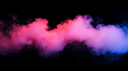 Poster - High contrast light and smoke background for creative design projects