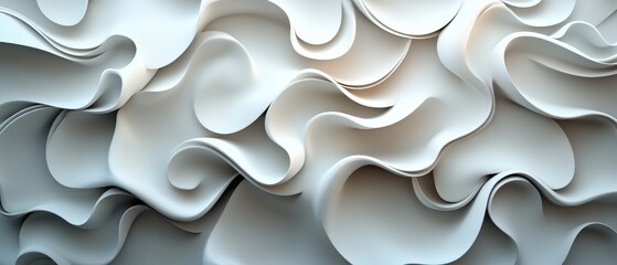 Poster - Abstract background featuring white paper texture with a subtle photographic overlay for creative design work