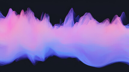 Poster - Soft ink bleeding effect creating vibrant abstract background for design