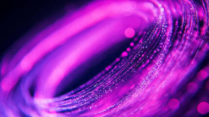 Poster - Vibrant magenta and pink bokeh background for festive design and modern decoration