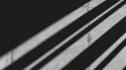 Aufkleber - Abstract matte concrete texture with dramatic shadow lines for design