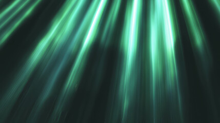 Poster - Mint green light background with natural radiance for design and creativity
