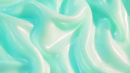 Poster - Mint and pale blue abstract background for design projects